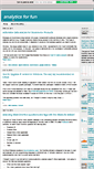 Mobile Screenshot of analyticsforfun.com